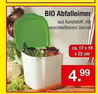 Zimmermann Bio Abfalleimer Angebot