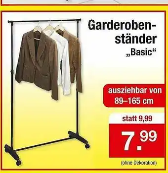 Zimmermann Garderobenständer Angebot