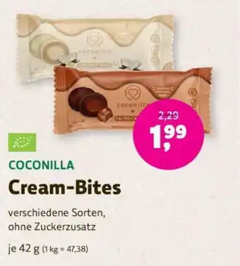 Denns BioMarkt Coconilla Cream-Bites 42g Angebot