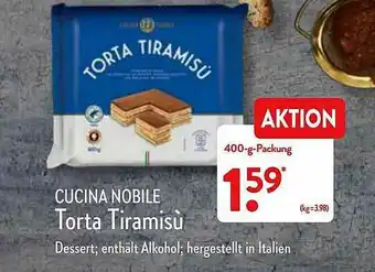 Aldi Nord Cucina Nobile Torta Tiramisu Angebot