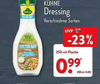 Aldi Nord Kühne Dressing Angebot