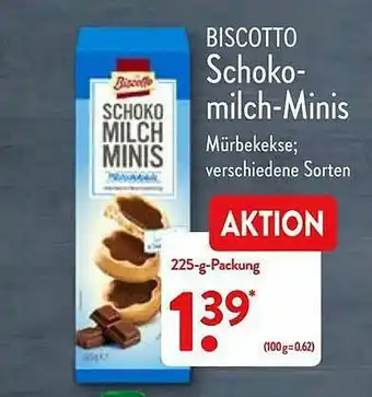 Aldi Nord Biscotto Schoko-milch-minis Angebot