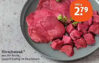 tegut Hirschsteak 100 g Angebot