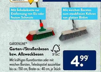 Aldi Süd Gardenline Garten--straßenbesen Bzw. Allzweckbesen Angebot