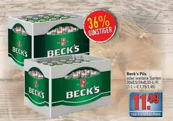 alldrink Beck's Pils Angebot