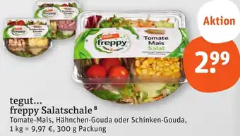 tegut tegut freppy Salatschale 300 g Packung Angebot