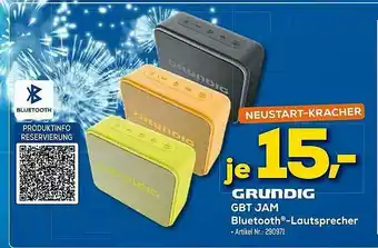 Euronics Berlet Grundig Bluetooth -lautsprecher Angebot