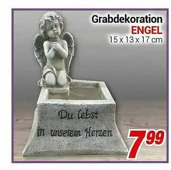 CENTERSHOP Grabdekoration Engel Angebot