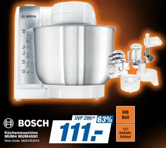 Expert BOSCH Küchenmaschine MUM4 MUM4880 Angebot