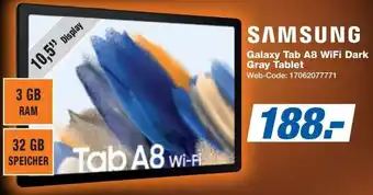 Expert SAMSUNG Galaxy Tab A8 WiFi Dark Gray Tablet Angebot