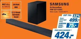 Expert SAMSUNG Q-Soundbar HW-Q710GC Angebot