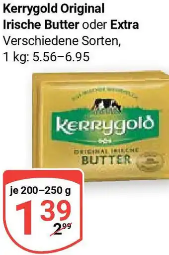 Globus Kerrygold Original Irische Butter oder Extra 200-250 g Angebot