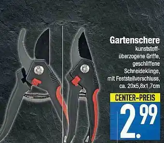 E-Center Gartenschere Angebot