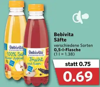 Combi Bebivita Säfte 0,5L Angebot