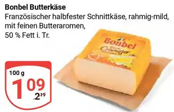 Globus Bonbel Butterkäse 100 g Angebot