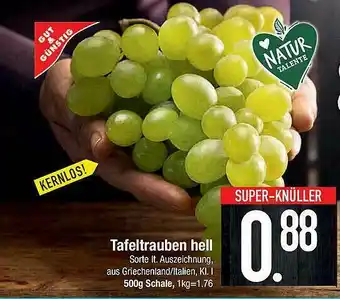 E-Center Tafeltrauben Hell Angebot