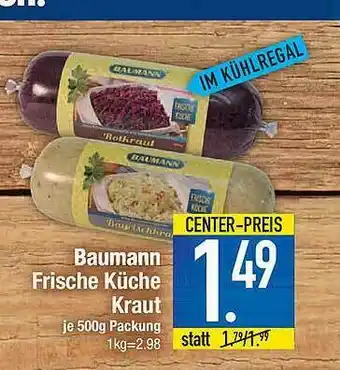 E-Center Baumann Frische Küche Kraut Angebot