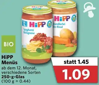 Combi Hipp Menüs 250g Angebot