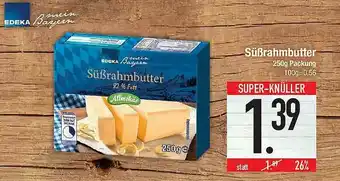 E-Center Süßrahmbutter Angebot