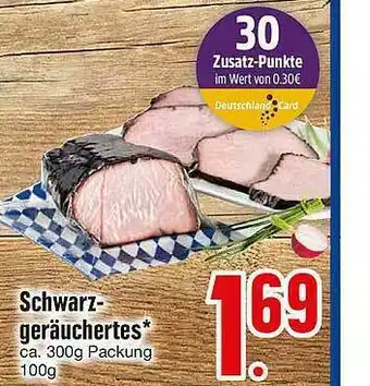 Edeka Schwarz-geräuchertes Angebot