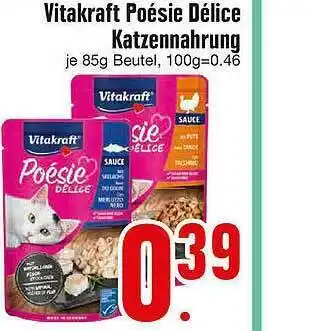 Edeka Vitakraft Poésie Délice Katzennahrung Angebot