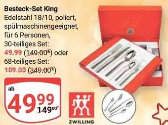Globus ZWILLING Besteck-Set King Angebot