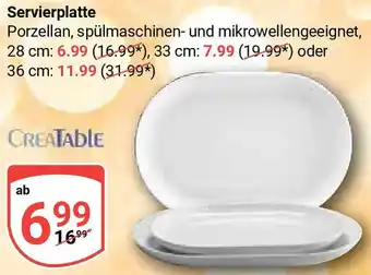 Globus CREATABLE Servierplatte Angebot