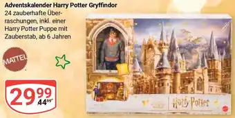 Globus MATTEL Adventskalender Harry Potter Gryffindor Angebot