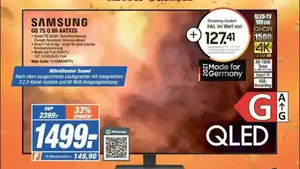 Expert Samsung Gq 75 Q80 Aatxzg 4k Uhd-tv Angebot