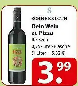 Famila Nord Ost Dein Wein Zu Pizza Angebot