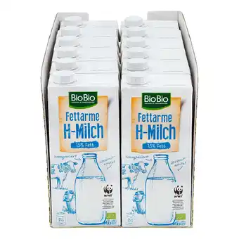 Netto Marken-Discount Biobio h-milch 1,5 % 1 liter, 12er pack Angebot