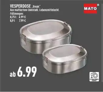 Marktkauf Vesperdose Angebot