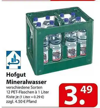 Famila Nord Ost Hofgut Mineralwasser Angebot