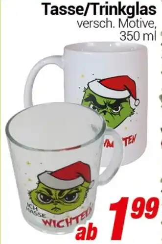 CENTERSHOP Tasse/Trinkglas Angebot