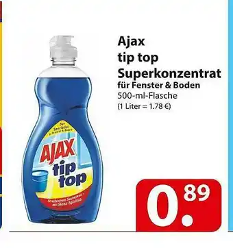 Famila Nord Ost Ajax Tip Top Superkonzetrat Angebot