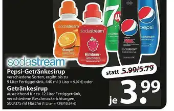 Famila Nord Ost Pepsi Getränkensirup Getränkensirup Angebot