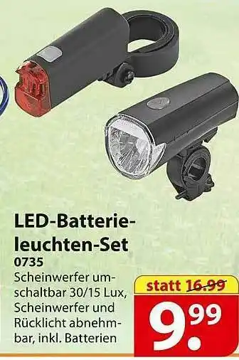 Famila Nord Ost Led Batterie Leuchten Ste Angebot