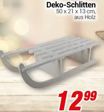 CENTERSHOP Deko-Schlitten Angebot