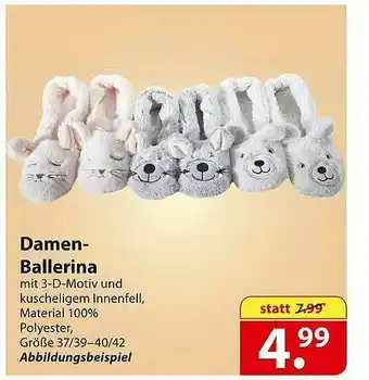 Famila Nord Ost Damen Ballerina Angebot