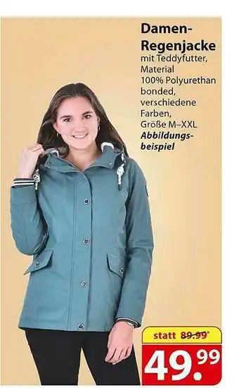 Famila Nord Ost Damen Regenjacke Angebot