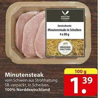 Famila Nord Ost Minutensteak Angebot