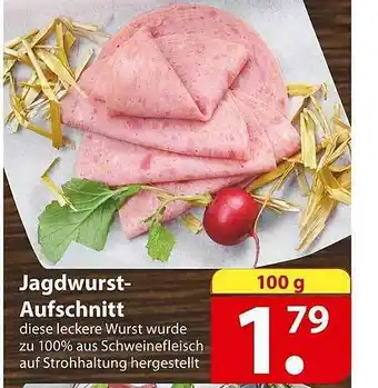 Famila Nord Ost Jagdwurst Aufschnitt Angebot