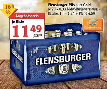 Globus Flensburger Pils Oder Gold Angebot