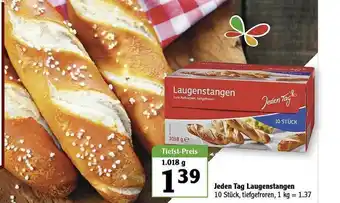 Globus Jeden Tag Laugenstangen Angebot