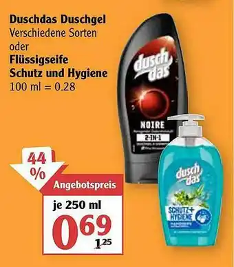 Globus Duschdas Duschgel Oder Flüssigseife Schutz Und Hygiene Angebot