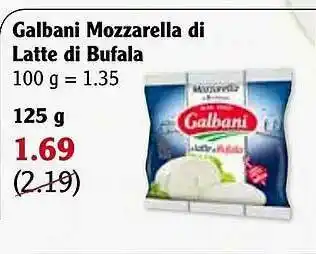 Globus Galbani Mozzarella Di Latte Di Bufala Angebot