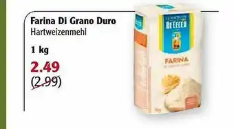 Globus Farina Di Grano Duro Angebot