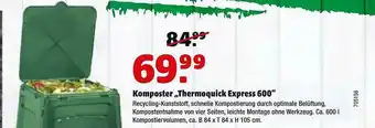 Hagebau Komposter „thermoquick Express 600” Angebot