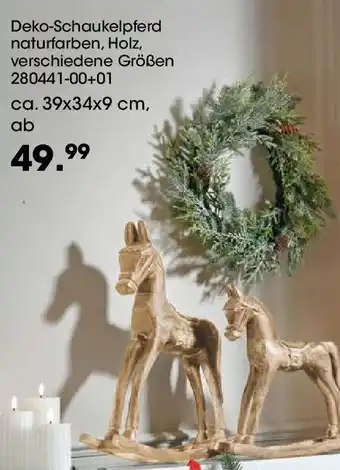 Möbel Martin Deko-Schaukelpferd Angebot