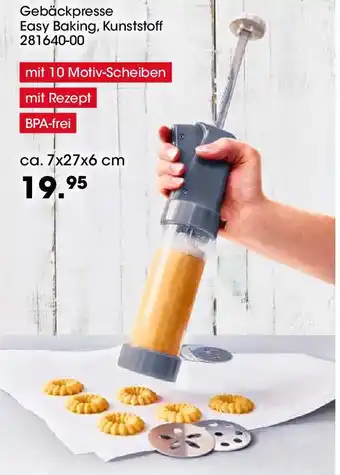 Möbel Martin Gebäckpresse Angebot